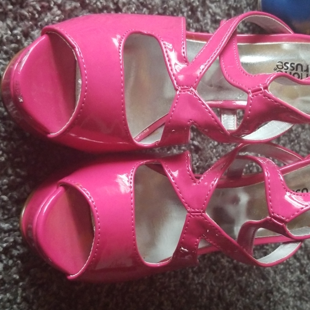 Womens hot pink heels